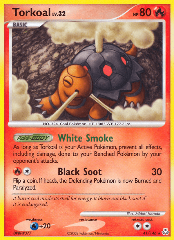 Carta Pokémon Torkoal 41