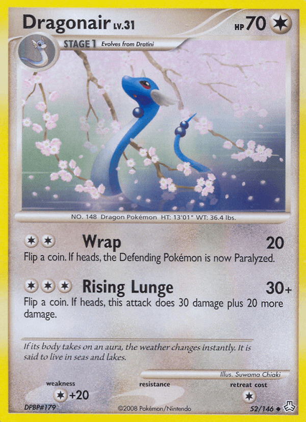 Carta Pokémon Dragonair 52