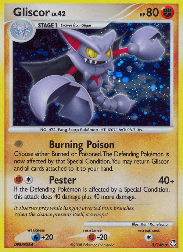Carta Pokémon Gliscor 5