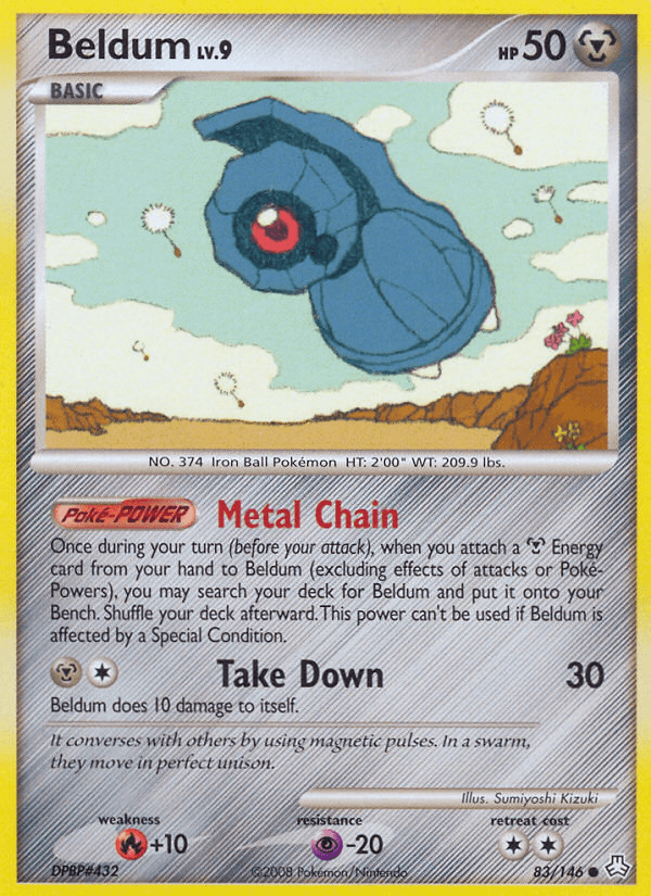 Carta Pokémon Beldum 83