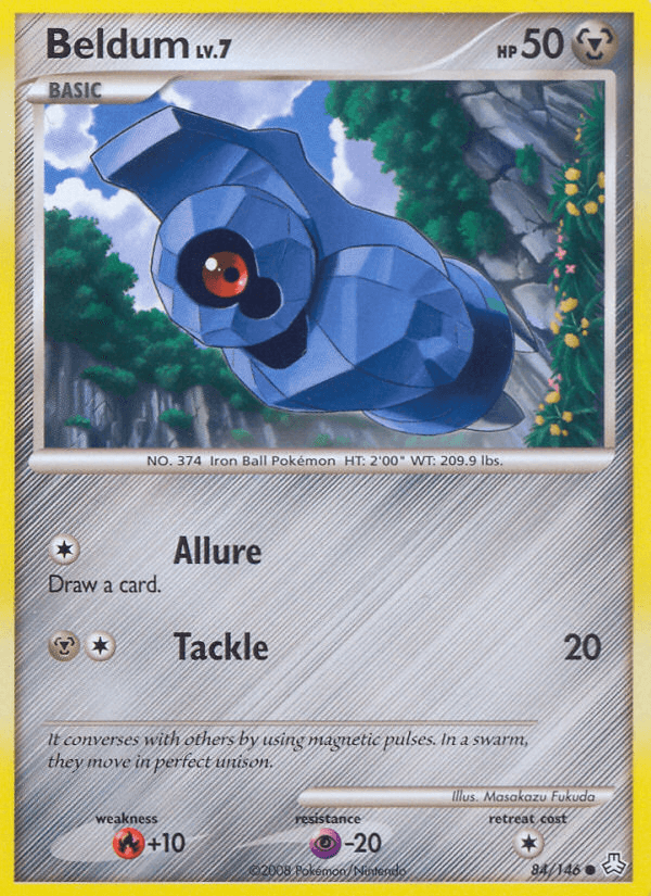 Carta Pokémon Beldum 84 de Legends Awakened