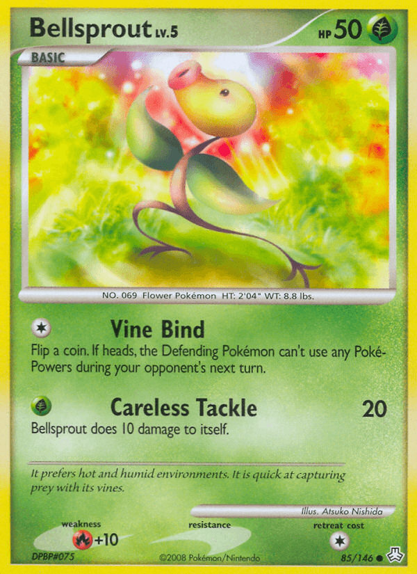 Carta Pokémon Bellsprout 85