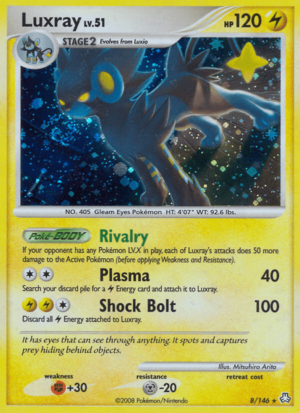 Carta Pokémon Luxray 8