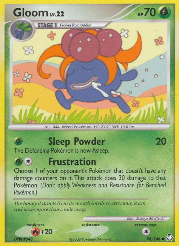 Carta Pokémon Gloom 96