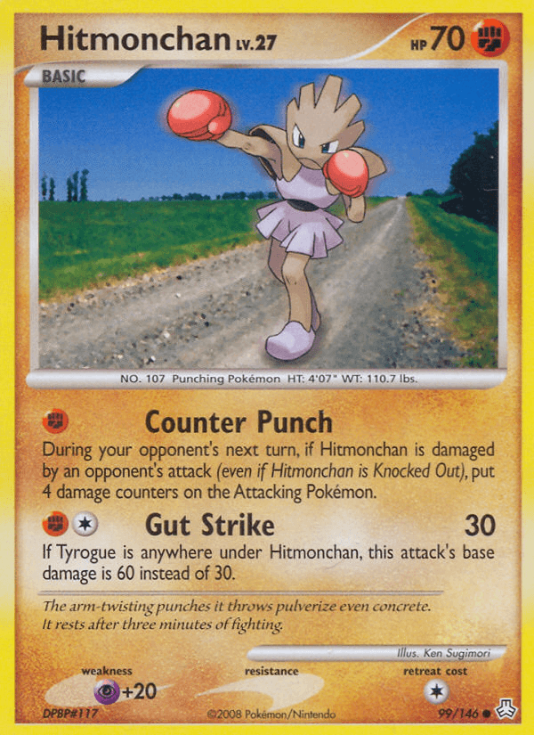 Carta Pokémon Hitmonchan 99