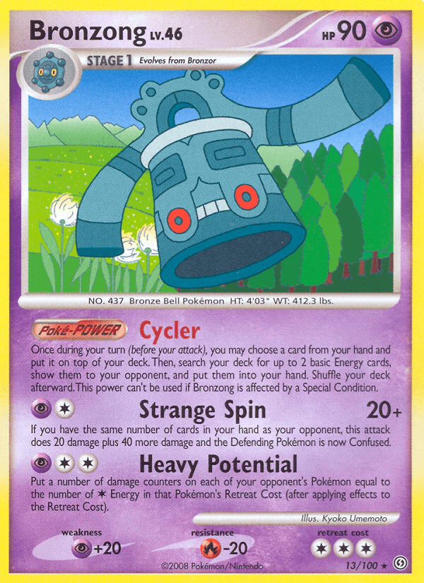 Carta Pokémon Bronzong 13