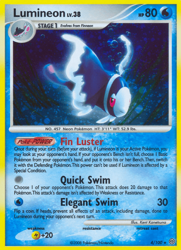 Carta Pokémon Lumineon 4