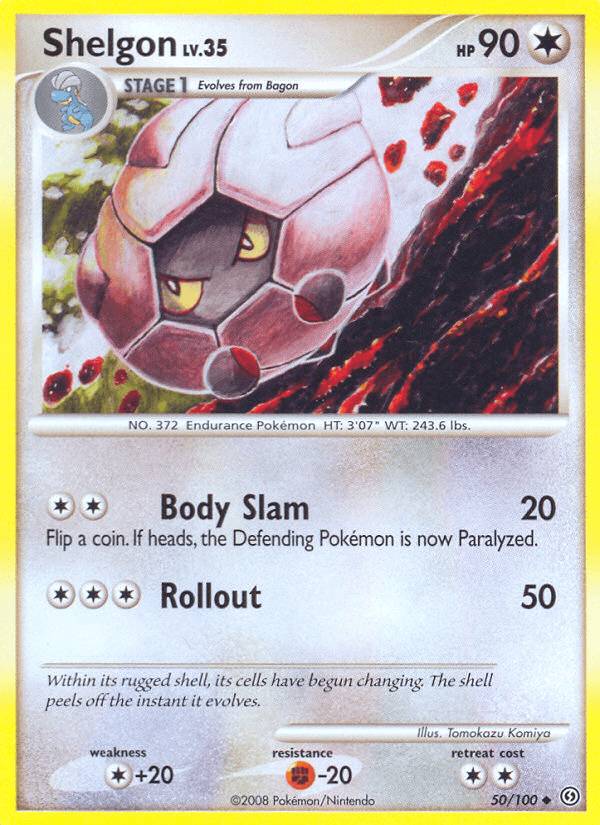 Carta Pokémon Shelgon 50