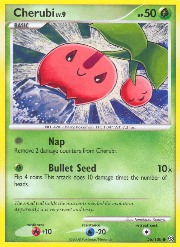 Carta Pokémon Cherubi 56