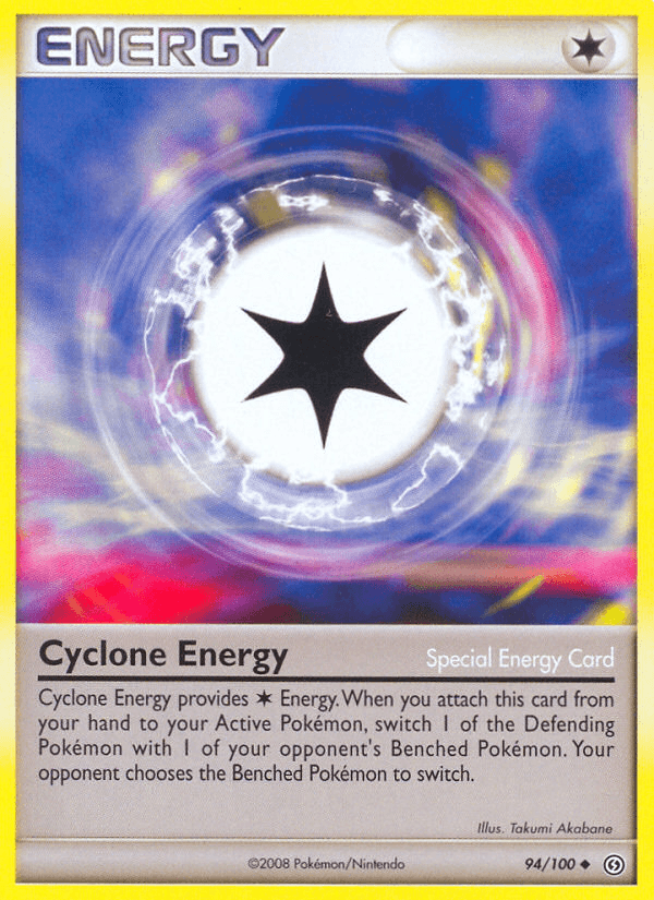 Carta Pokémon Cyclone Energy 94 de Stormfront