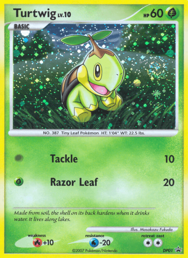 Carta Pokémon Turtwig DP01