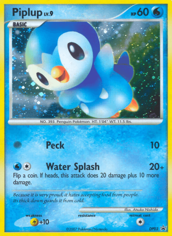 Carta Pokémon Piplup DP03