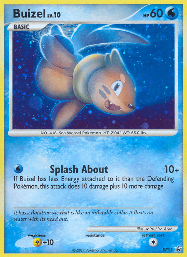 Carta Pokémon Buizel DP13
