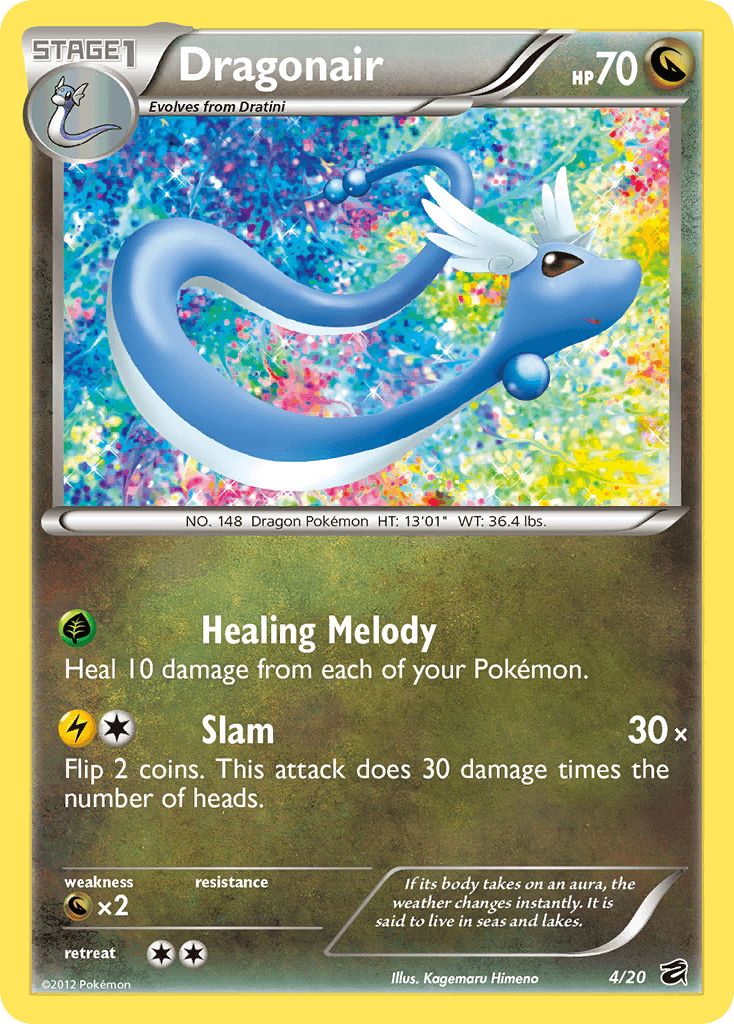 Carta Pokémon Dragonair 4