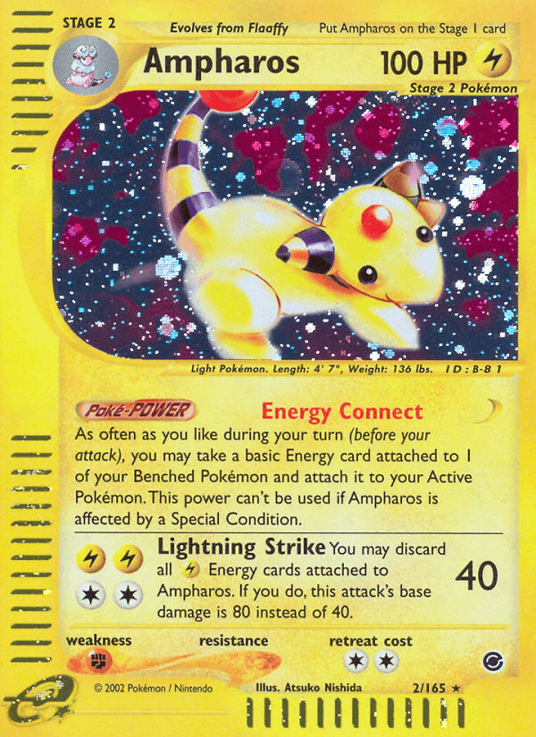 Carta Pokémon Ampharos 2