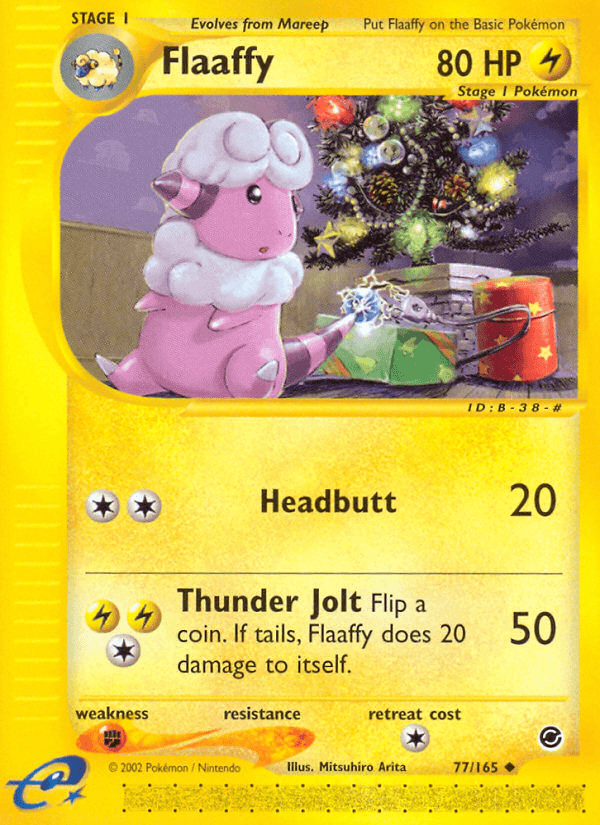 Carta Pokémon Flaaffy 77