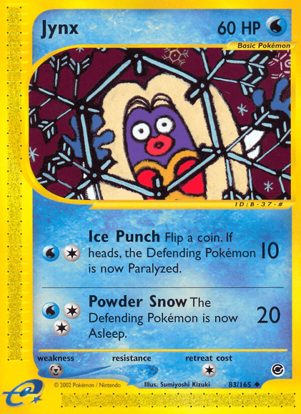 Carta Pokémon Jynx 83