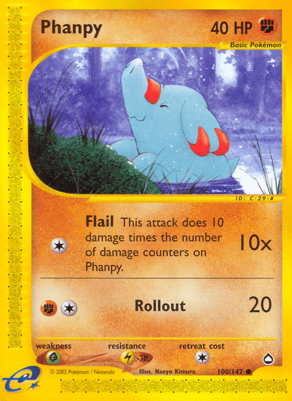 Carta Pokémon Phanpy 100