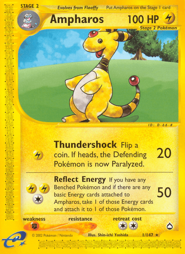 Carta Pokémon Ampharos 1