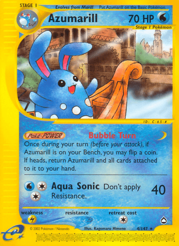 Carta Pokémon Azumarill 4