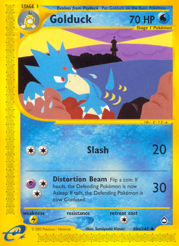 Carta Pokémon Golduck 50