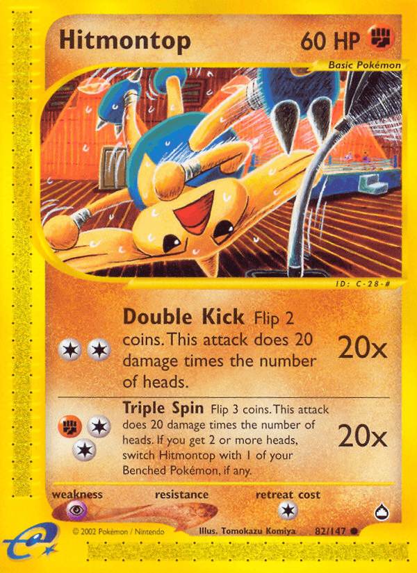 Carta Pokémon Hitmontop 82