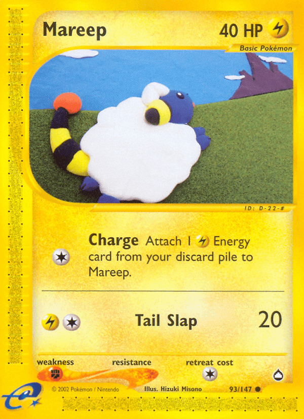 Carta Pokémon Mareep 93