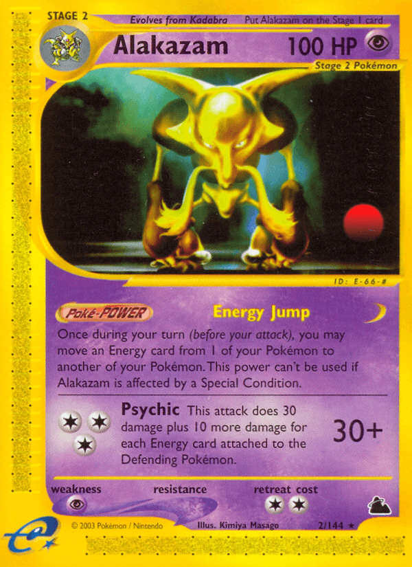 Carta Pokémon Alakazam