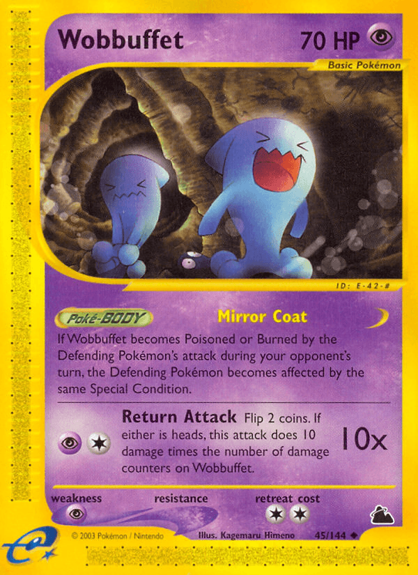 Carta Pokémon Wobbuffet 45