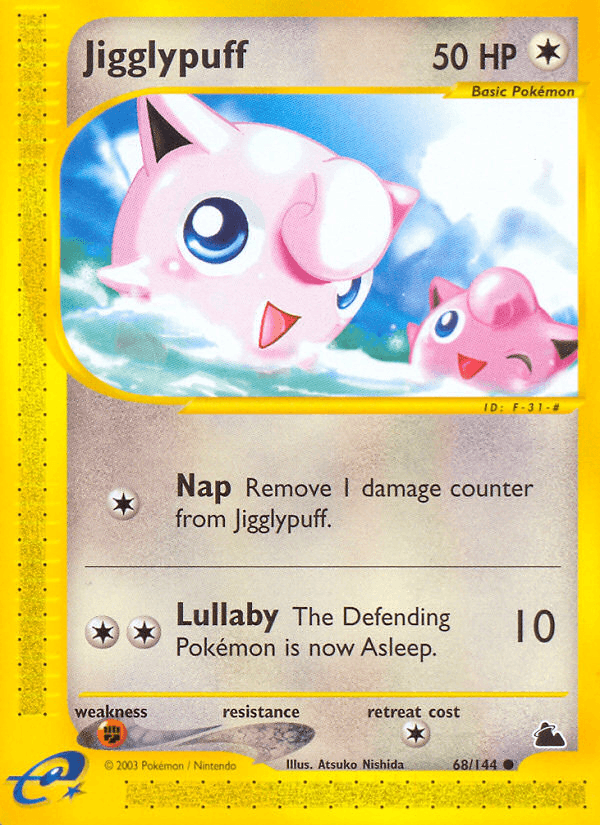 Carta Pokémon Jigglypuff 68