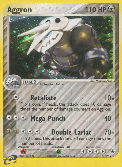 Carta Pokémon Aggron 1