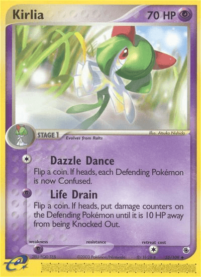 Carta Pokémon Kirlia 35