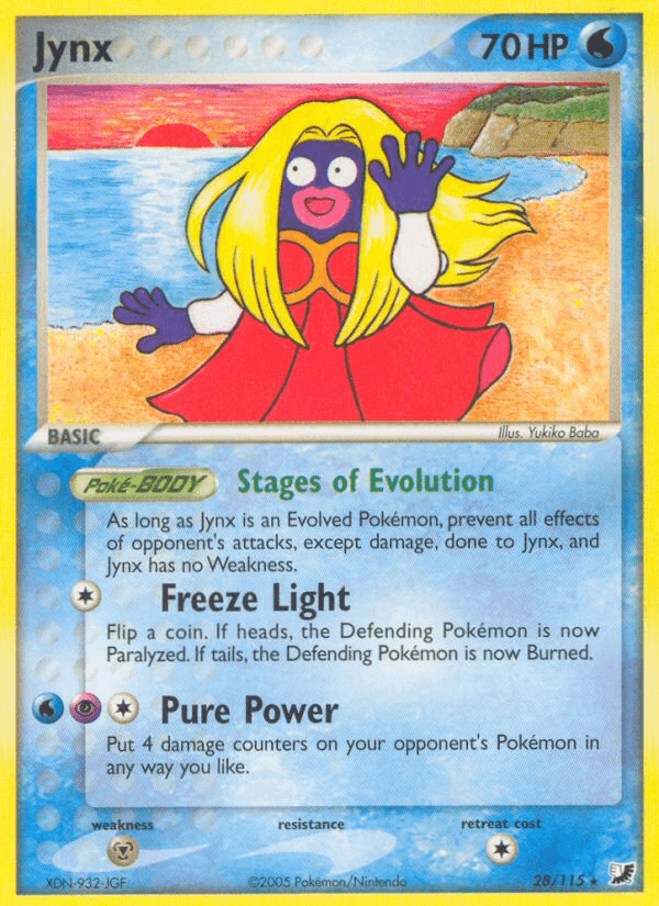 Carta Pokémon Jynx 28