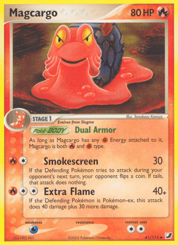 Carta Pokémon Magcargo 41