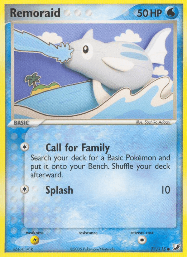 Carta Pokémon Remoraid 71
