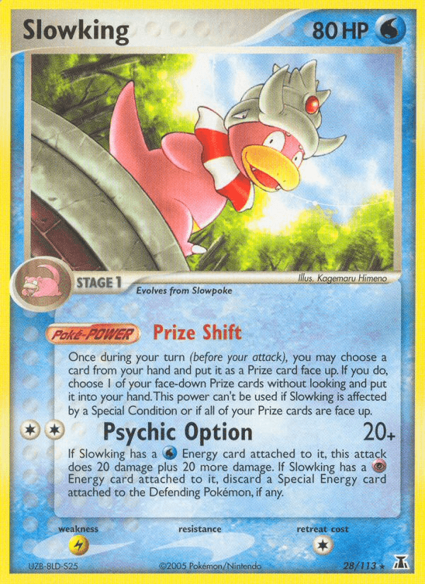 Carta Pokémon Slowking 28