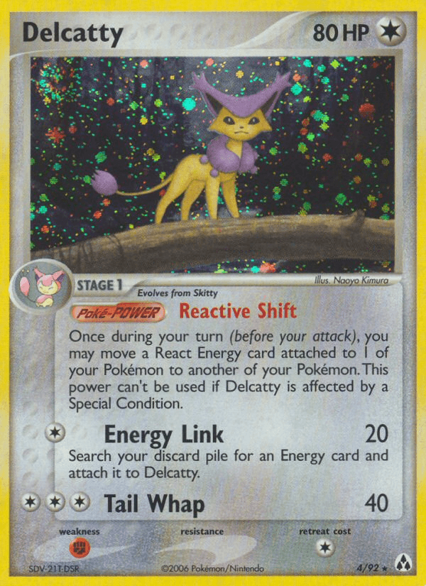 Carta Pokémon Delcatty 4