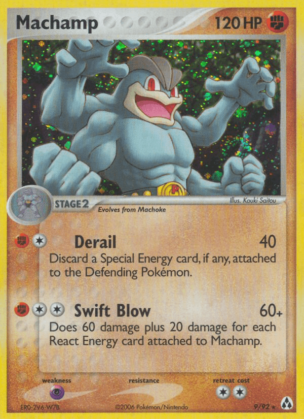 Carta Pokémon Machamp 9