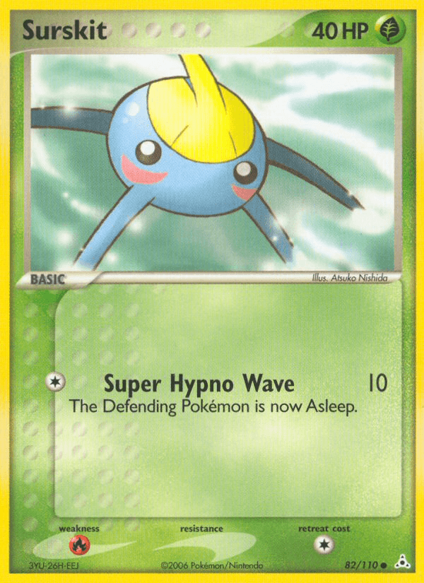 Carta Pokémon Surskit 82