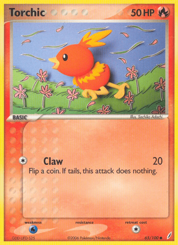 Carta Pokémon Torchic 65