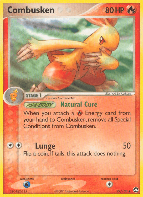 Carta Pokémon Combusken 29