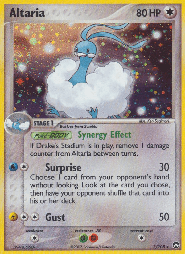 Carta Pokémon Altaria 2