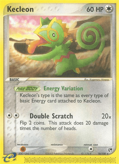 Carta Pokémon Kecleon 18