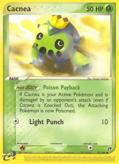 Carta Pokémon Cacnea 57