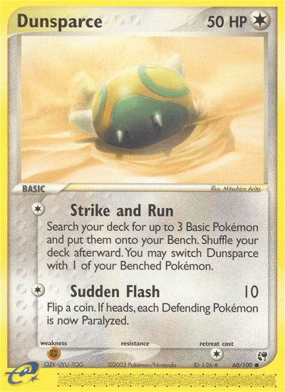 Carta Pokémon Dunsparce 60