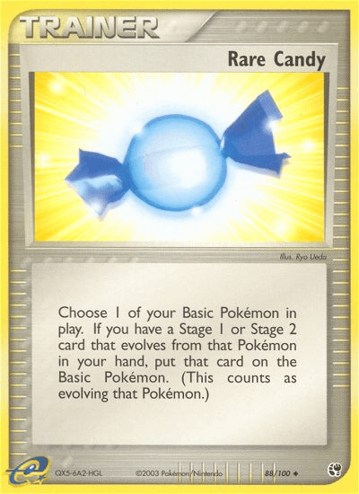 Carta Pokémon Rare Candy 88 de Sandstorm