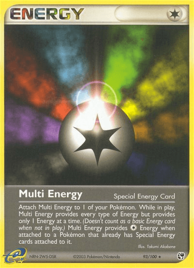 Carta Pokémon Multi Energy 93 de Sandstorm