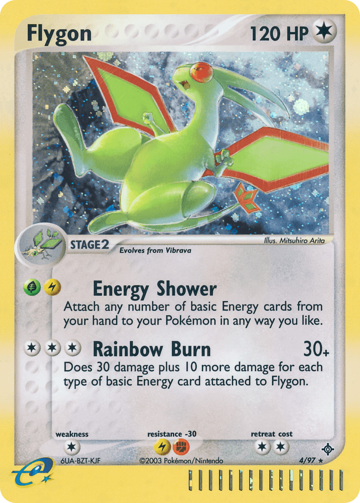 Carta Pokémon Flygon 4