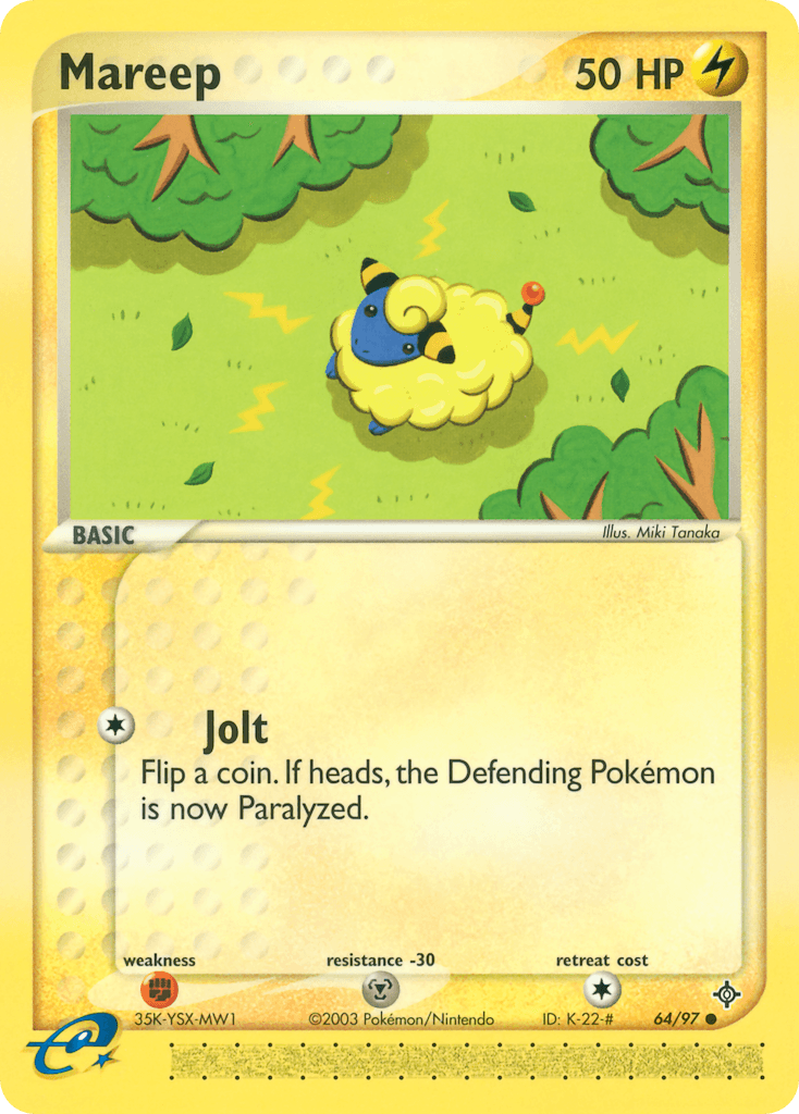 Carta Pokémon Mareep 64