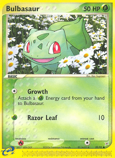 Carta Pokémon Bulbasaur